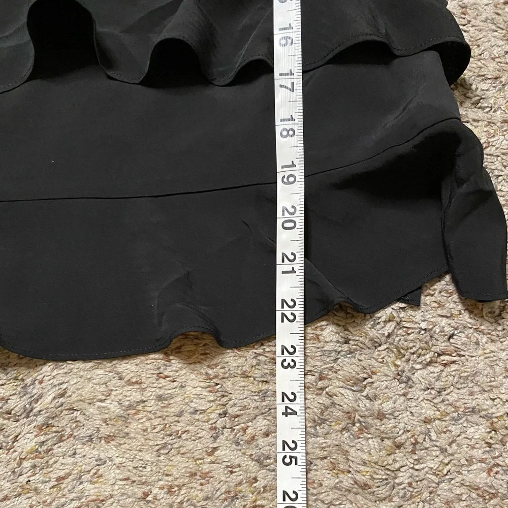 NWT Adore Me Bay Lake Cami Black Ruffle Work Top Size 2x - Picture 7 of 13